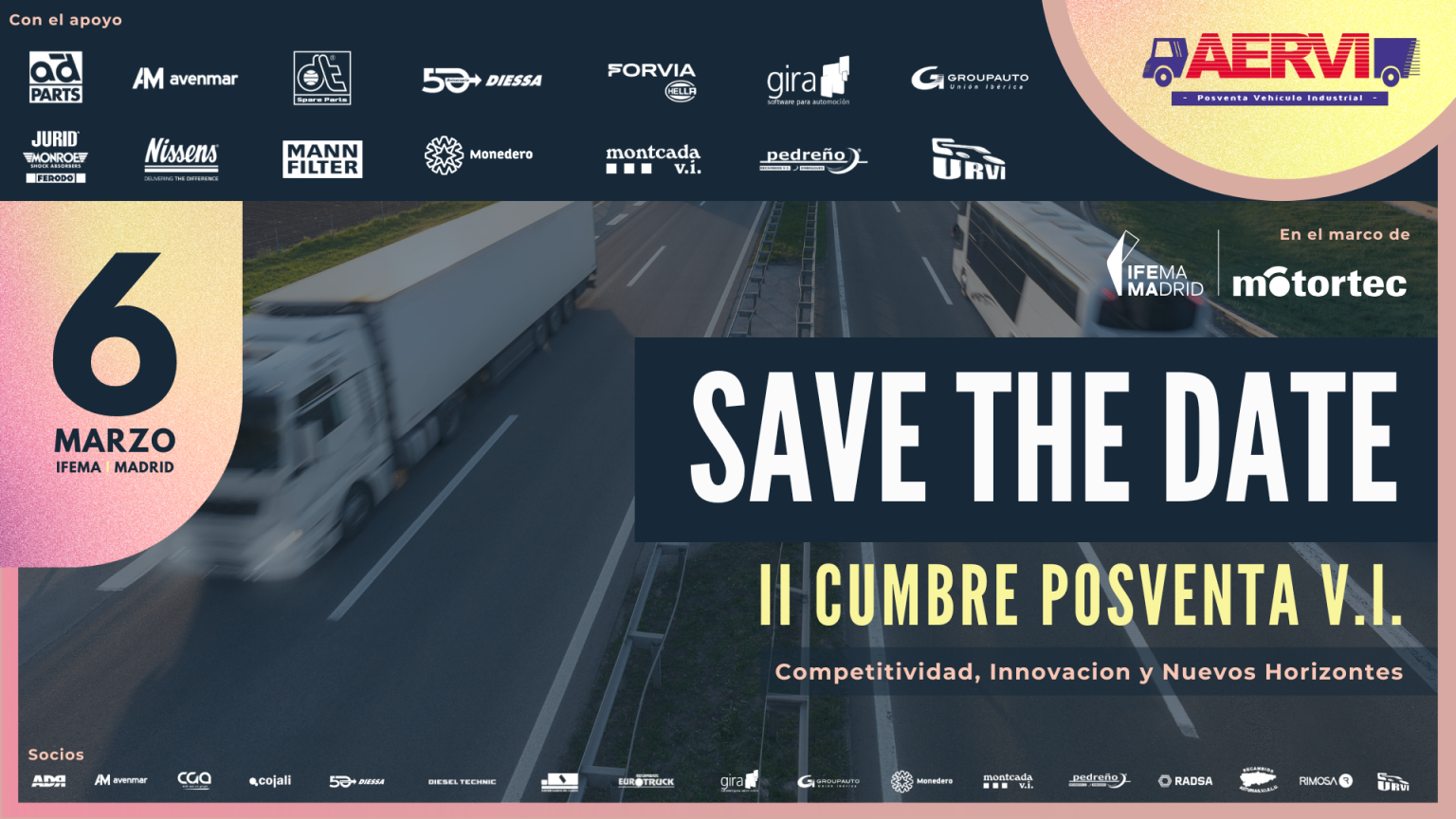AERVI abre las inscripciones para su II Cumbre de Posventa de V.I.