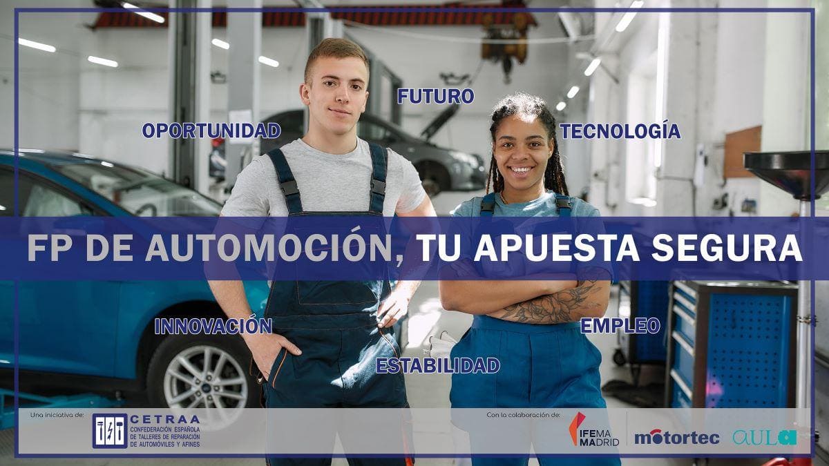 MOTORTEC 2025 y CETRAA establecen un puente con AULA 2025 para captar talento joven