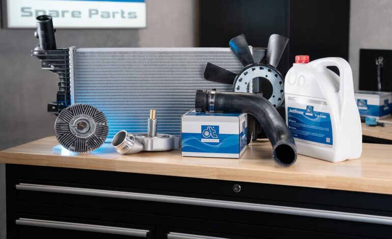 Componentes DT Spare Parts para el sistema de refrigeración presentados por los Parts Specialists