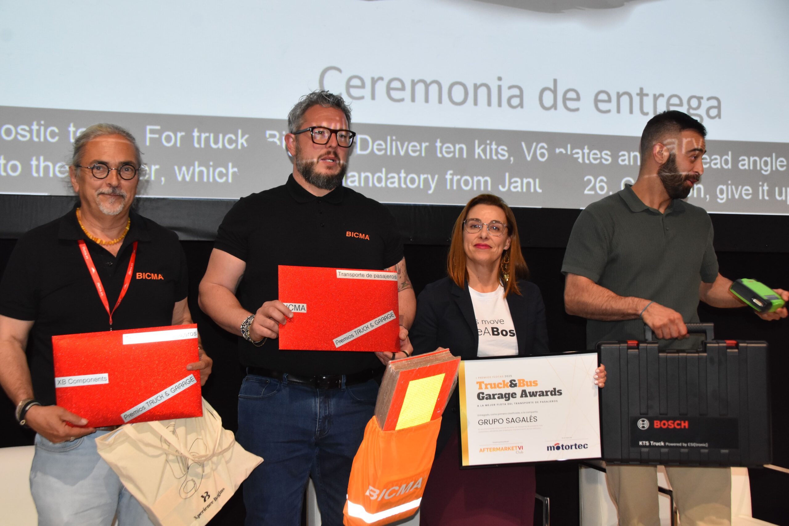 Entregados los I Premios Truck&Bus Garage Awards