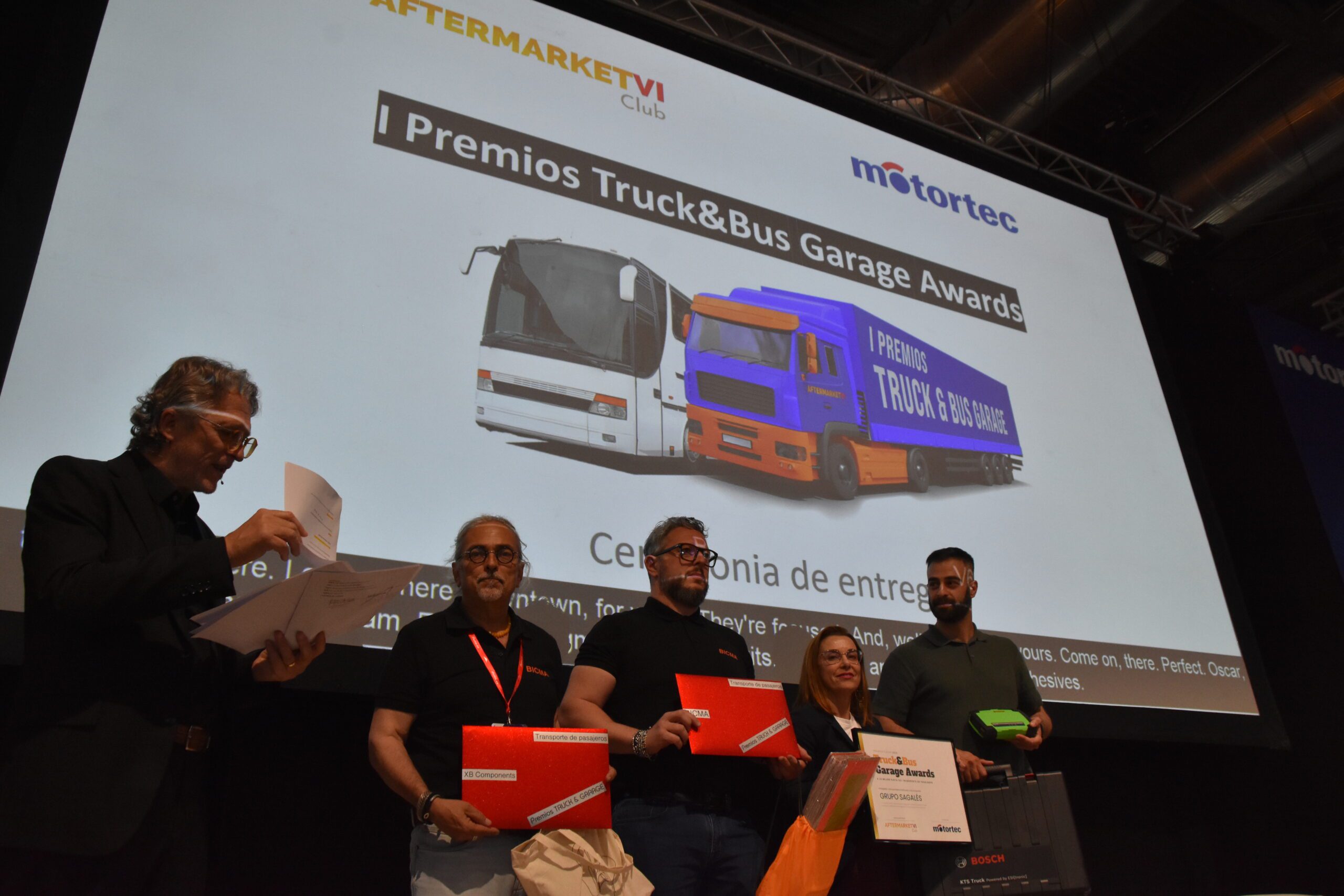 El sector reconoce a las flotas mejor mantenidas en los primeros Truck&Bus Garage Awards