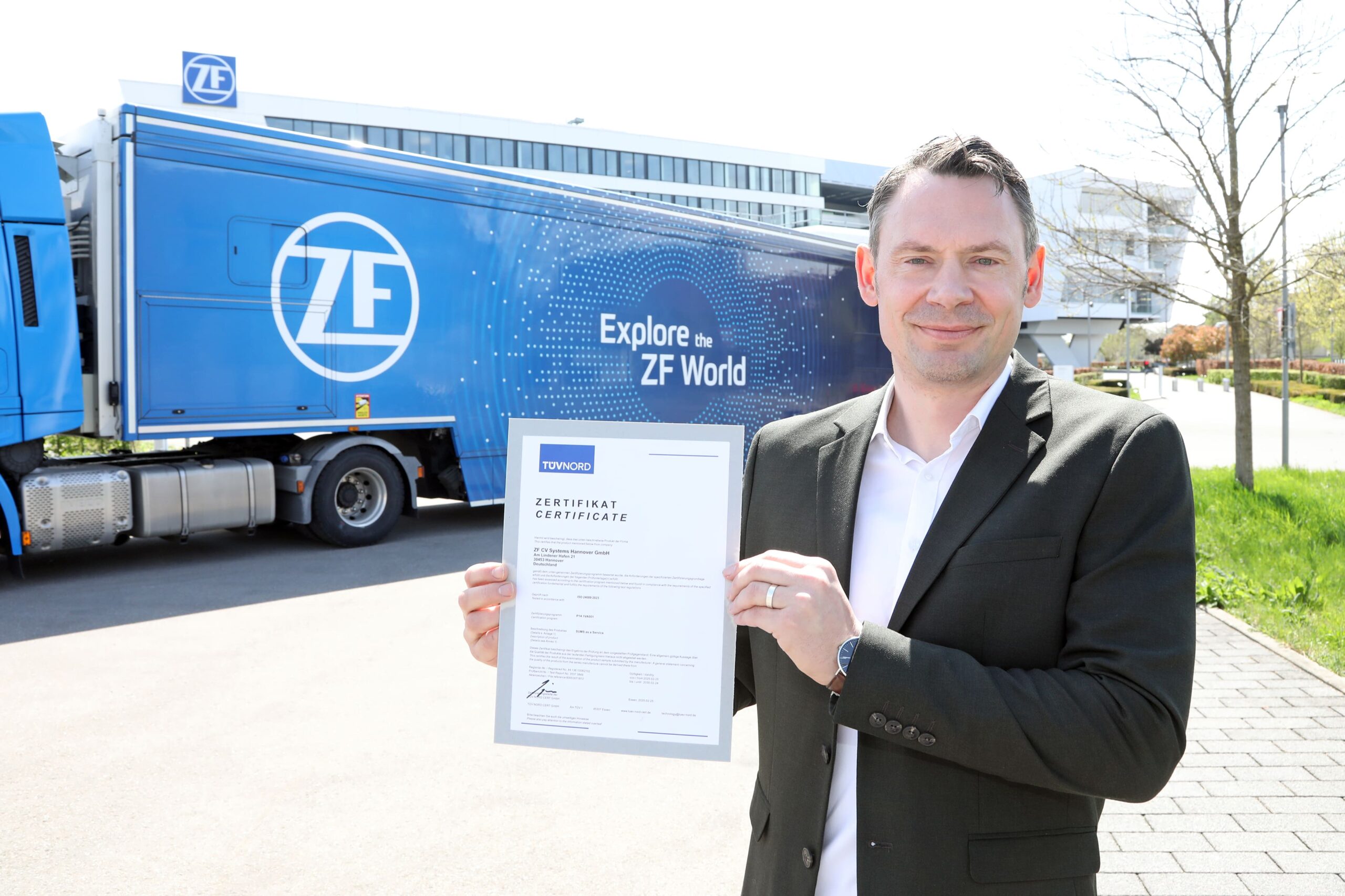 ZF simplifica las actualizaciones de software para fabricantes de equipos originales de remolques 