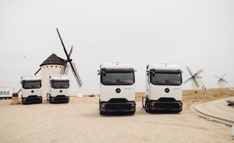Transportes A.M.A. incorpora a su flota 43 tractoras Mercedes-Benz Actros 1848 LS ProCabin