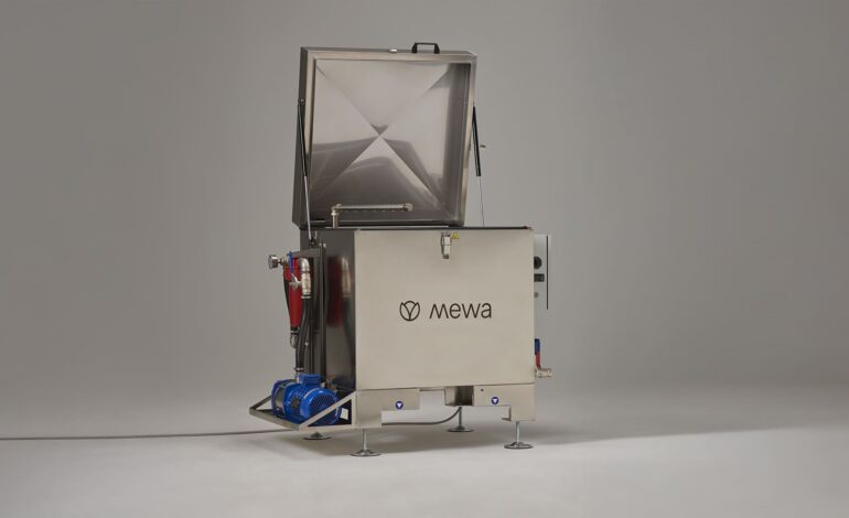 Mewa presenta un lavapiezas automático con servicio incluido