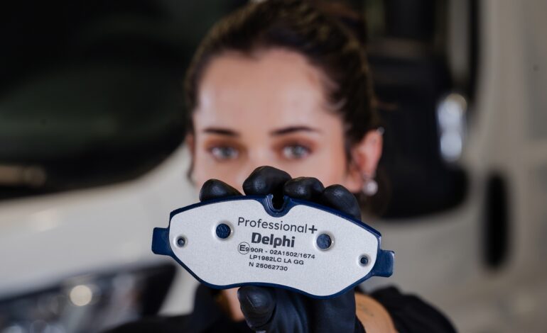 Delphi lanza la innovadora gama de pastillas de freno Professional+ para vehículos comerciales ligeros