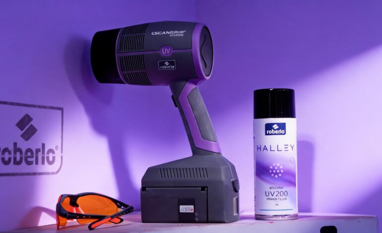 Roberlo amplía su gama de secado UV, Halley, con el lanzamiento de Aircolor UV200