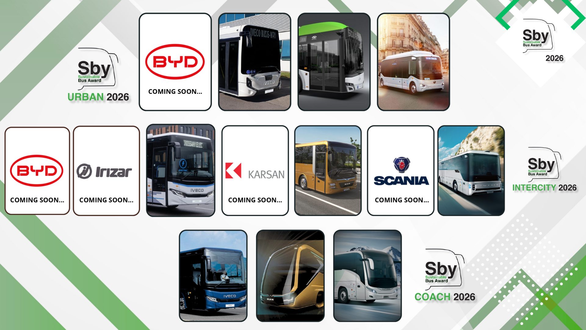 FIAA 2026 reunirá en Madrid a los finalistas de los Sustainable Bus Awards 2027